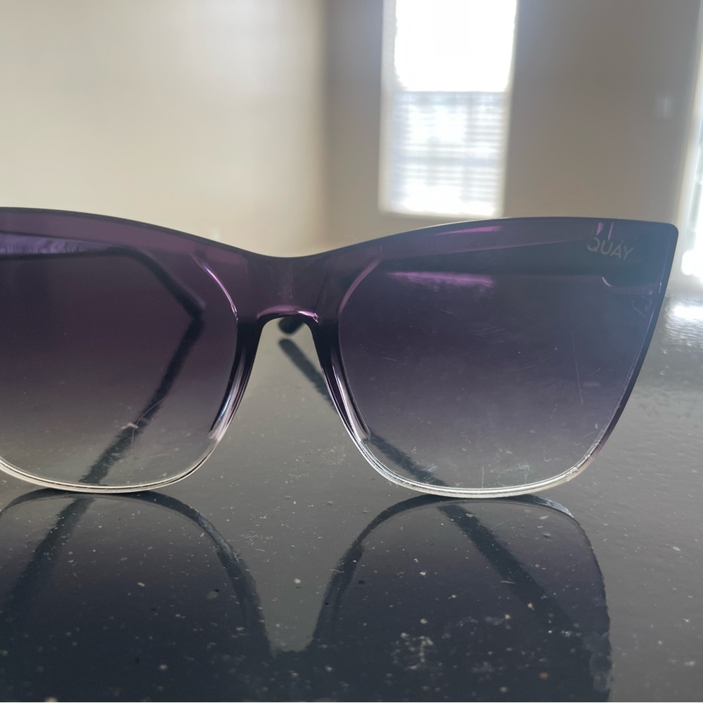 Quay Cat Eye Austrailia Purple Sunglasses